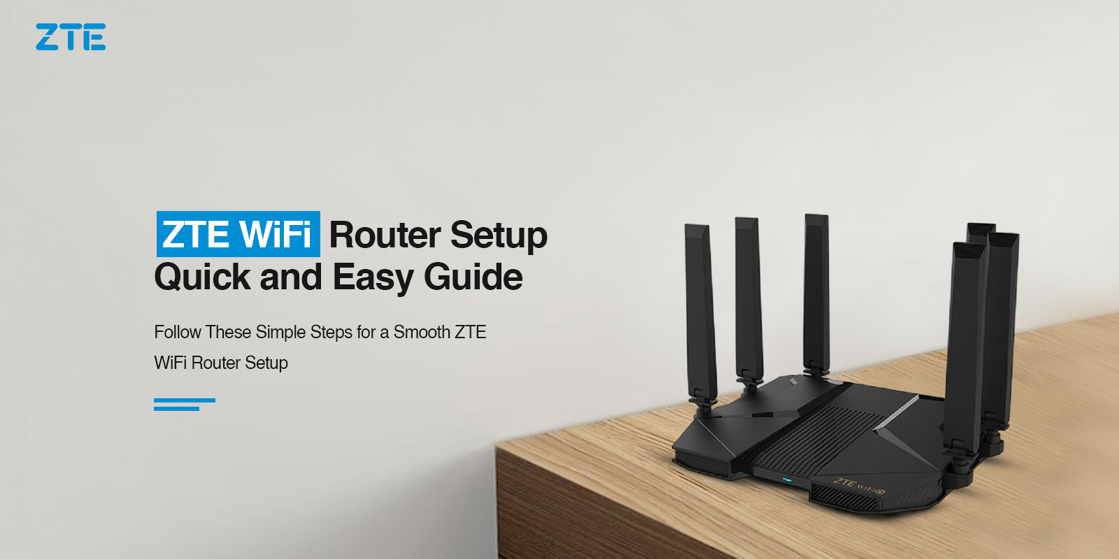 ZTE WiFi Router Setup